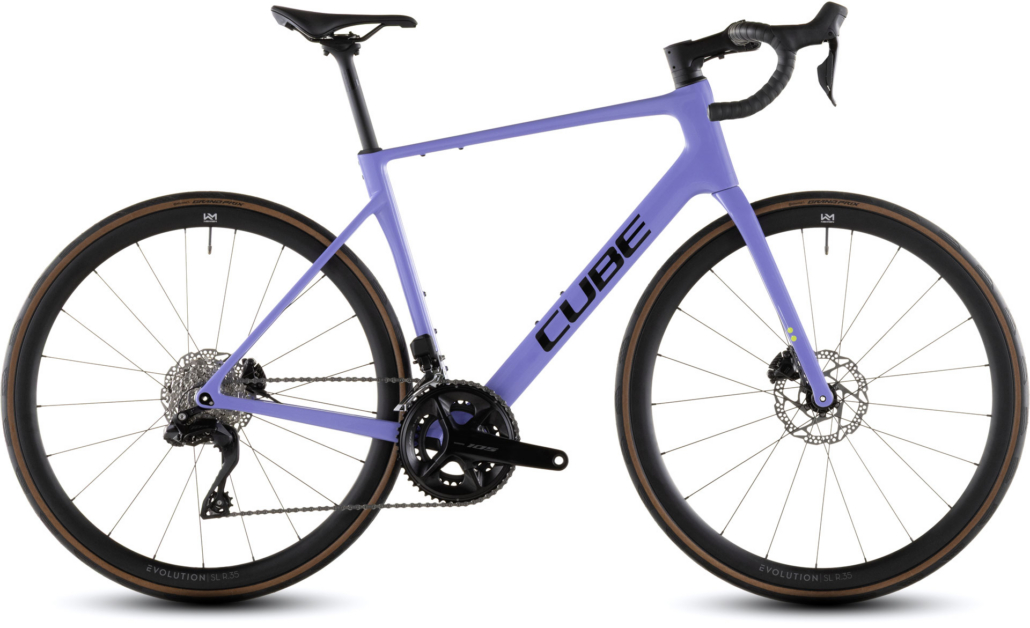 Cube Attain C:62 SLX lucidlilac´n´black