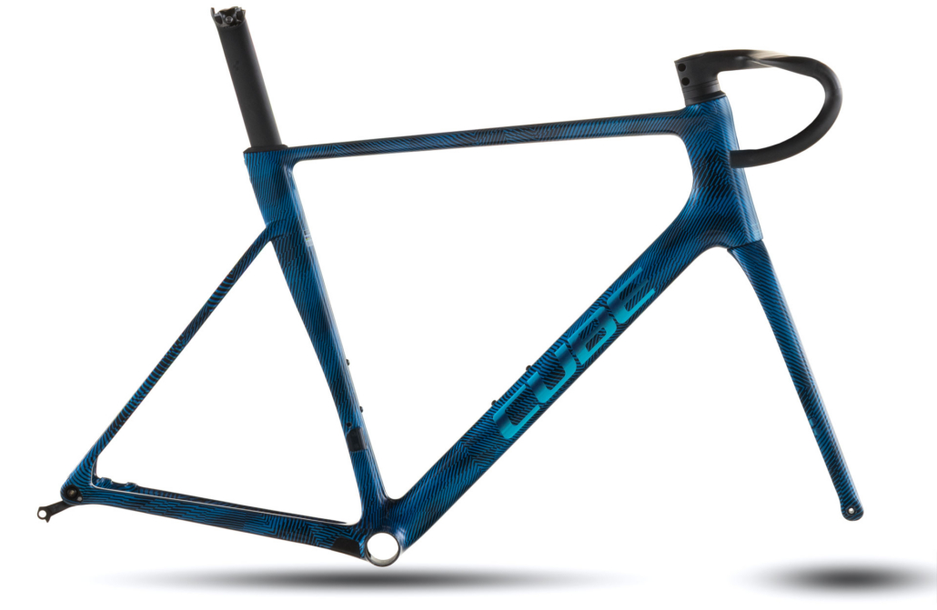 Cube Litening AIR C:68X Frameset liquidbluegrid´n´chrome
