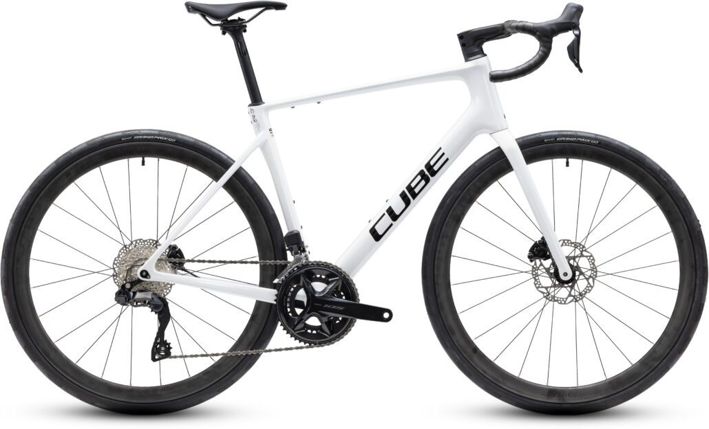 Cube Attain C:62 SLX metallicwhite´n´black