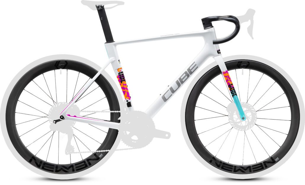 Cube Litening AIR C:68X Frameset graphic´n´white