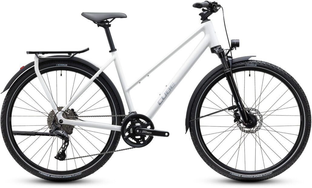 Cube Kathmandu Pro metallicwhite´n´chrome